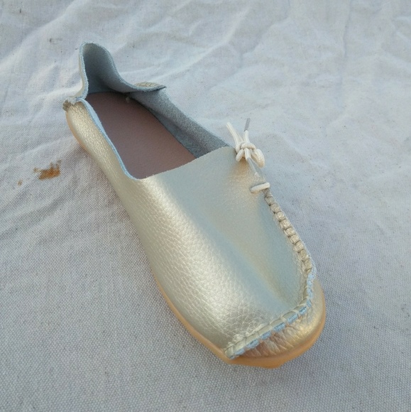 Unbranded Shoes - Women Genuine leather Leisure Flat Shoes.